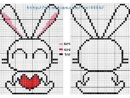 Простые схемы вышивки крестом