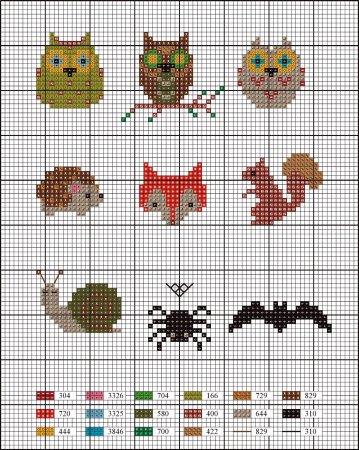 Вышивание крестиком для детей