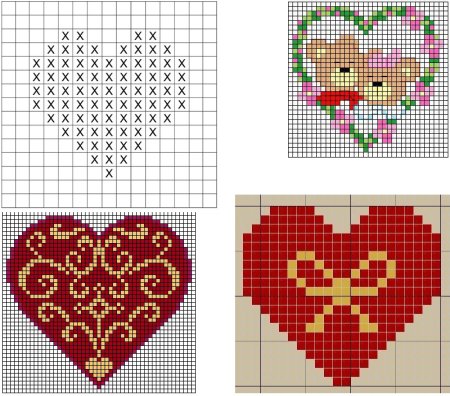 Вышивка крестом схемы для начинающих