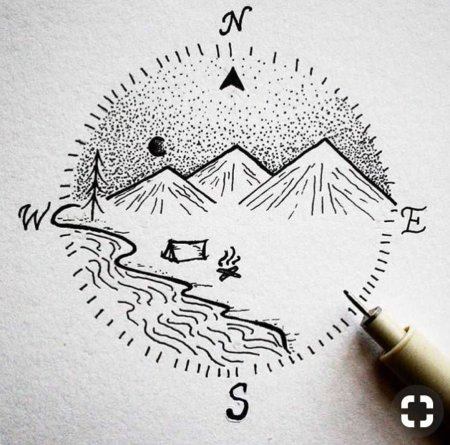 Красивые и простые рисунки ручкой