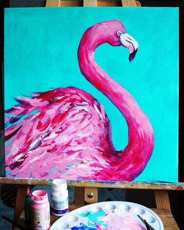 Акриловые краски для рисования на холсте