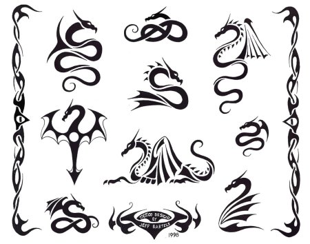 Несложные тату