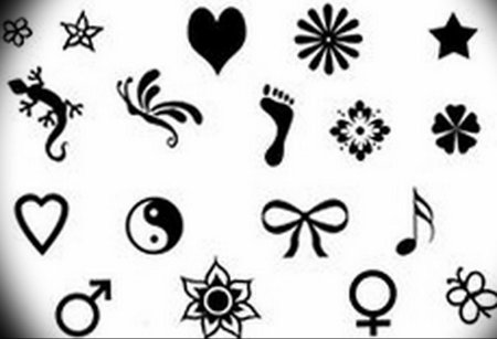 Тату хной эскизы