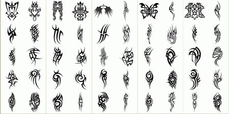 Маленькие тату узоры для мужчин