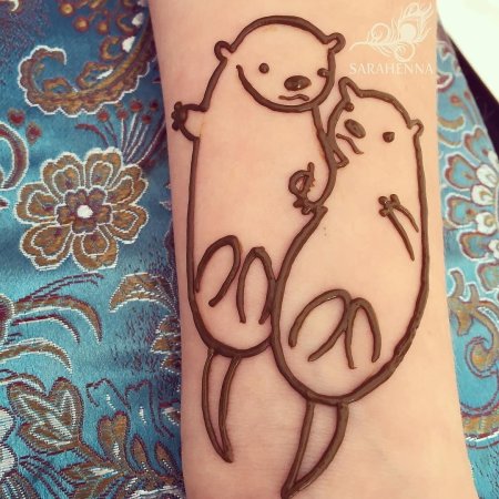 Тату хной для детей легкие