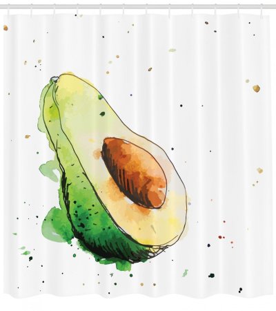 Авокадо рисунок маркерами