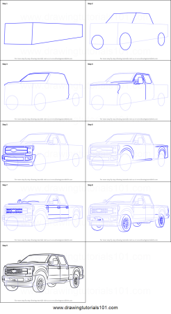Поэтапное рисование БМВ