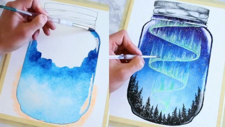 Пейзаж для рисования пастелью