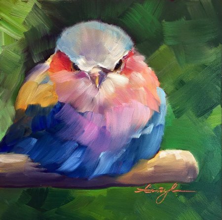Рисуем акрилом