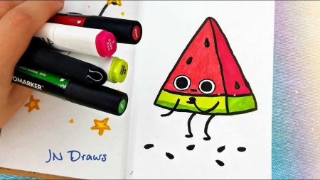 Лёгкие рисунки для скетчебука
