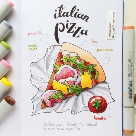 Рисунки для скетчбука лёгкие