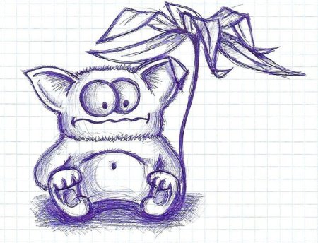 Интересные лёгкие рисунки