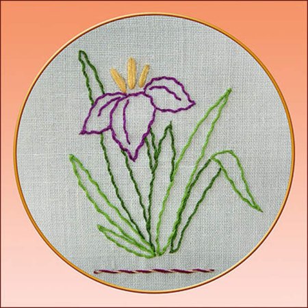 Вышивка гладью для детей