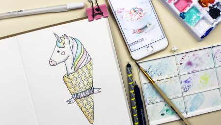 Красивые маленькие рисуночки фломастерами