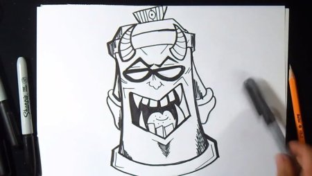 Крутые рисунки в тетради