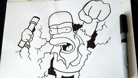 Ниндзя рисунок