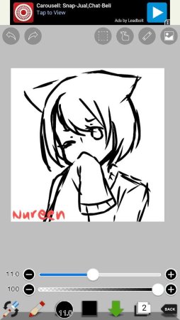 Идея для рисования новичкам в IBISPAINT X