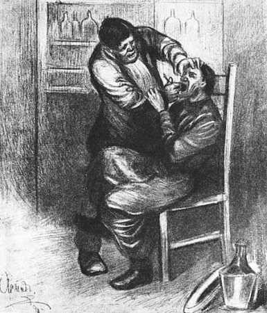 Антон Павлович Чехов хирургия рисунок