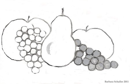 Натюрморт карандашом легкий для начинающих