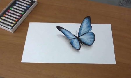 3д рисунки простым карандашом