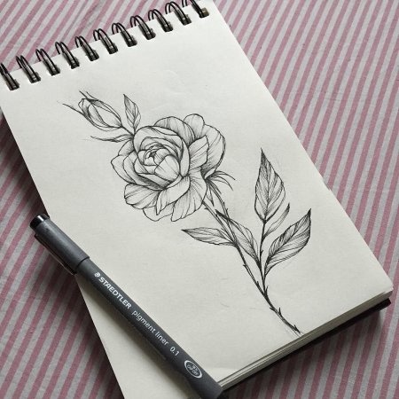 Маленькие рисунки для скетчбука