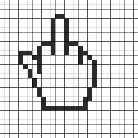 Рисунки в клеточку