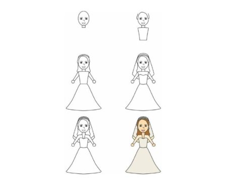 Красивые рисунки людей для начинающих