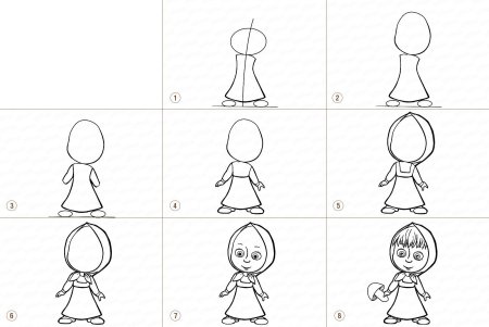 Рисунки карандашом пошагово для начинающих