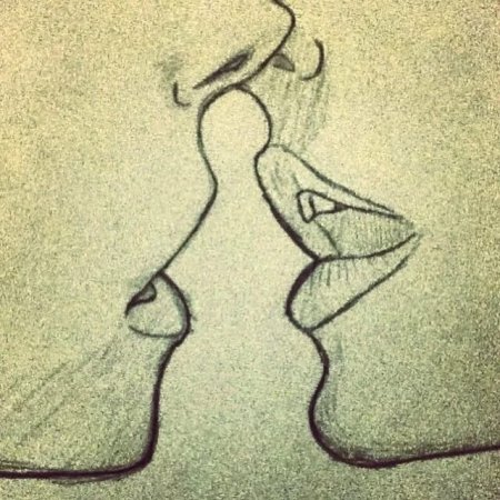 Лёгкие рисунки про любовь