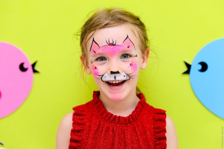 Идеи для аквагрима на лице