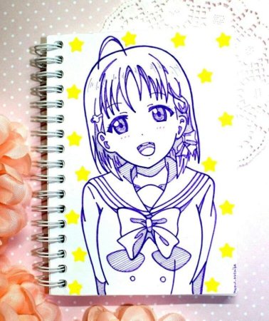 Идеи для скетчбука аниме