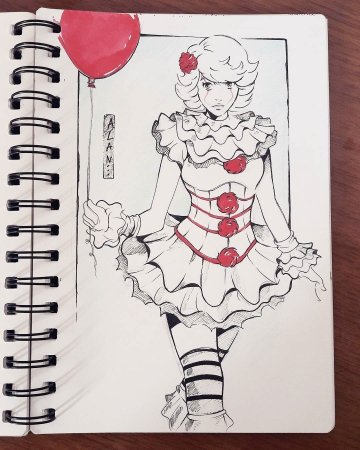 Аниме маркерами для начинающих