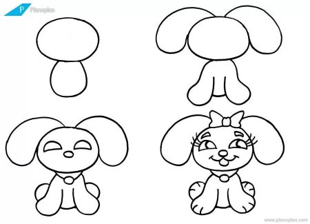 Рисунки для срисовки для детей 9 лет