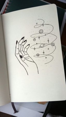 Открытки маркерами