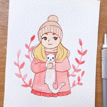 Маленькие рисунки для срисовки черной ручкой