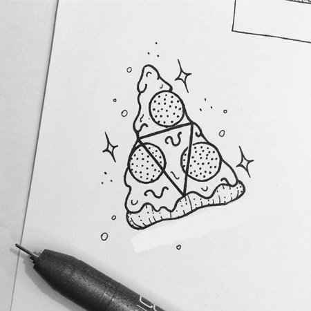 Рисунки для скетчбука для срисовки