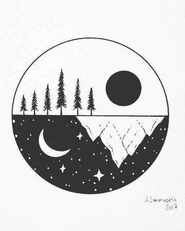 Рисунки для скетчбука лёгкие