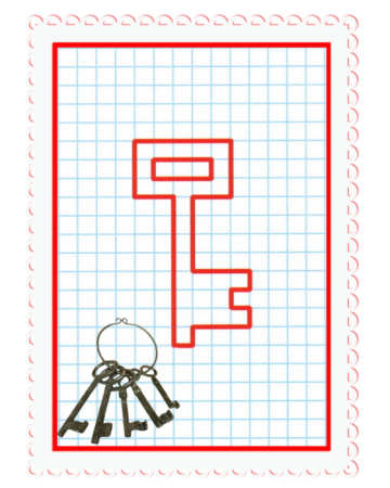 Рисунки по клеточкам в тетради