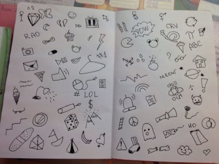 Маленькие рисунки для скетчбука