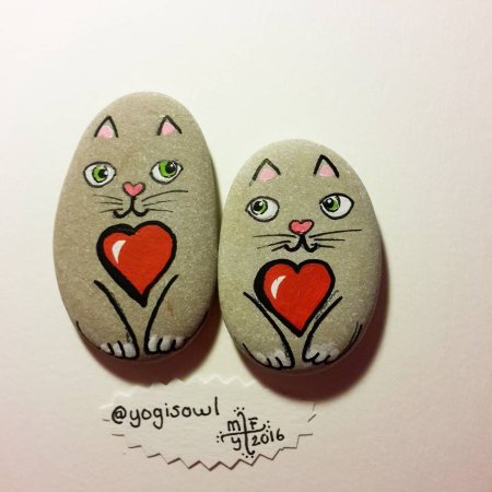 Рисование на камнях легкие