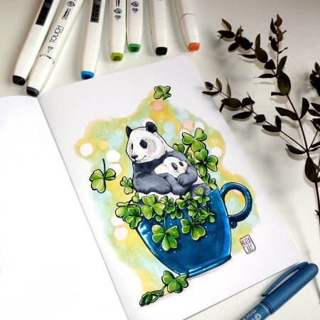 Рисунки для срисовки фломастерами