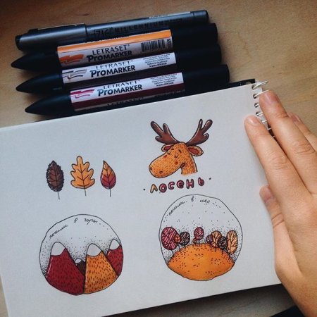 Рисунки для скетчбука коты