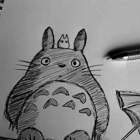 Тоторо скетч