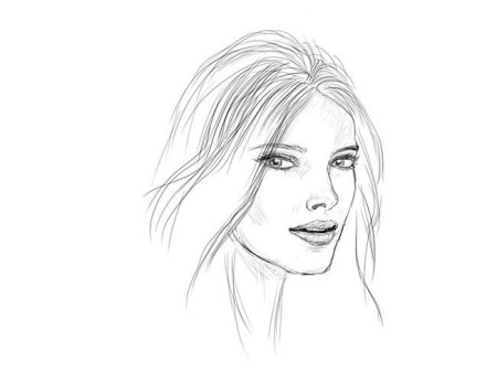 Рисунки для срисовки для начинающих для девочек