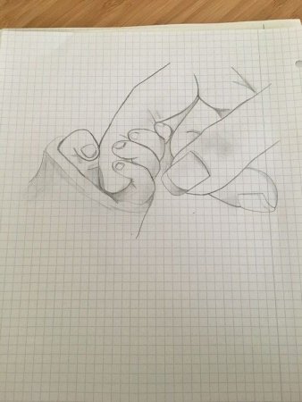 Простые рисунки карандашом сердца