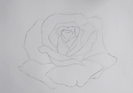 Рисунки на листе легкие но красивые