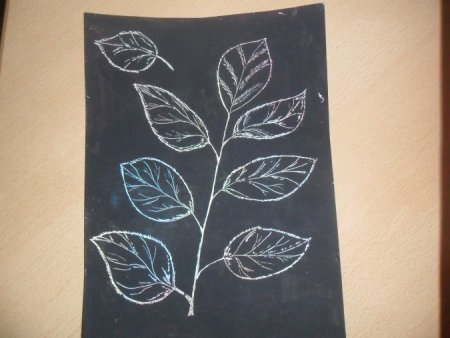 Граттаж техника рисования для детей в детском саду