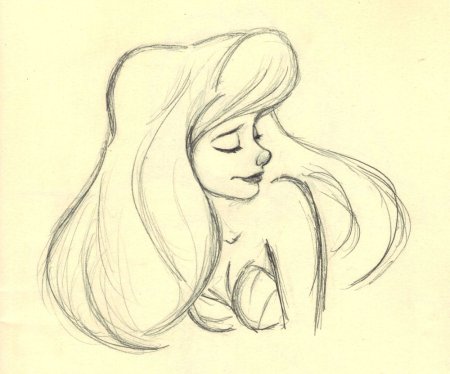 Рисунки для срисовки девочки аниме легко