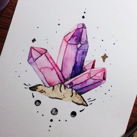 Рисунки акварелью для срисовки