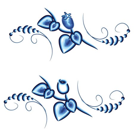 Гжель роспись рисунок поэтапно